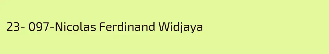 23- 097-Nicolas Ferdinand Widjaya